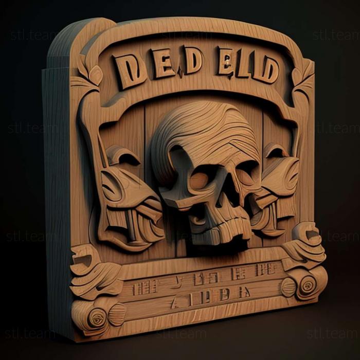 3D model Rebuild Gangs of Deadsville game (STL)